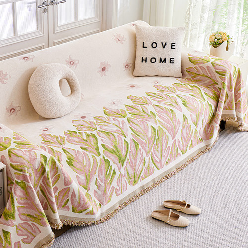 2024新款沙发盖布雪尼尔双面通用