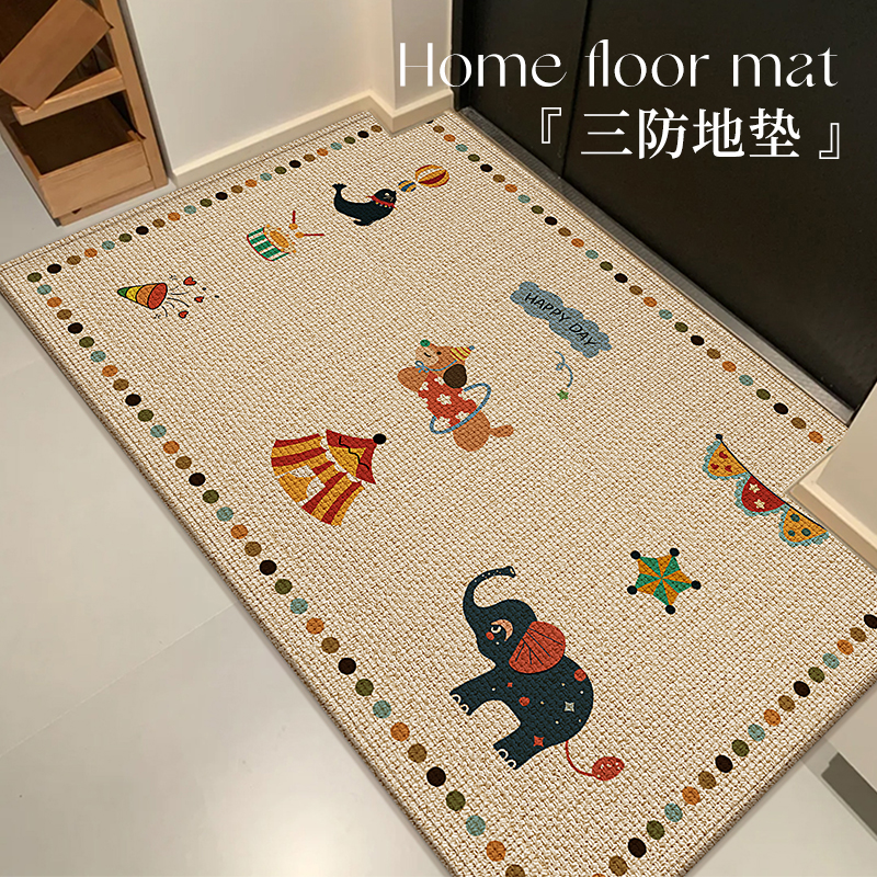 加厚入户门地垫防滑耐磨易打理