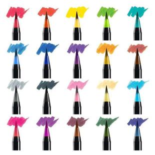 MOHAMM 20+1 PCS Watercolors Brush Pens Markers Set for Art P