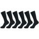 qua socks pairs D51072309ress Mens Cotton High Black Socks