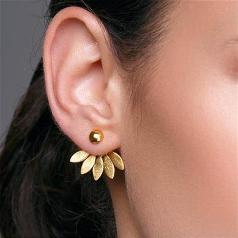 2020 New Crystal Flower Drop Earrings for Women Fashion Jewe