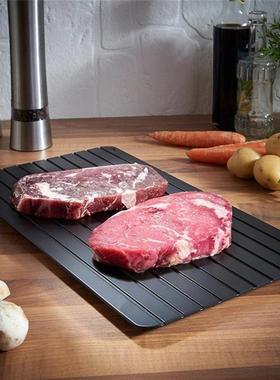1pcs Fast Defrost Tray Fast Thaw Frozen Food Meat Fruit Quic