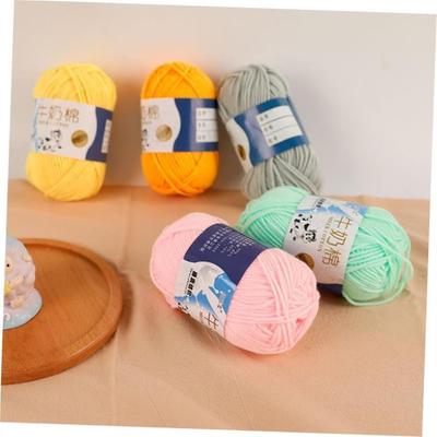 Milk Cotton Yarn Comfortable Wool Blended Thread Apparel Sew