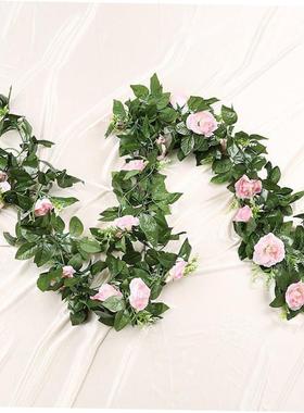 flowers artificial Rose Ivy fake Vine Wedding Decoration