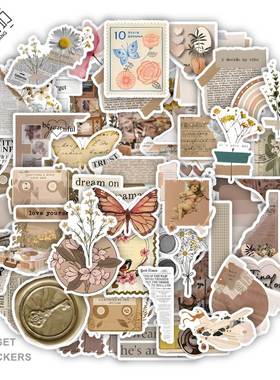 360pcs ins aesthetic vintage journaling stickers scrapbook