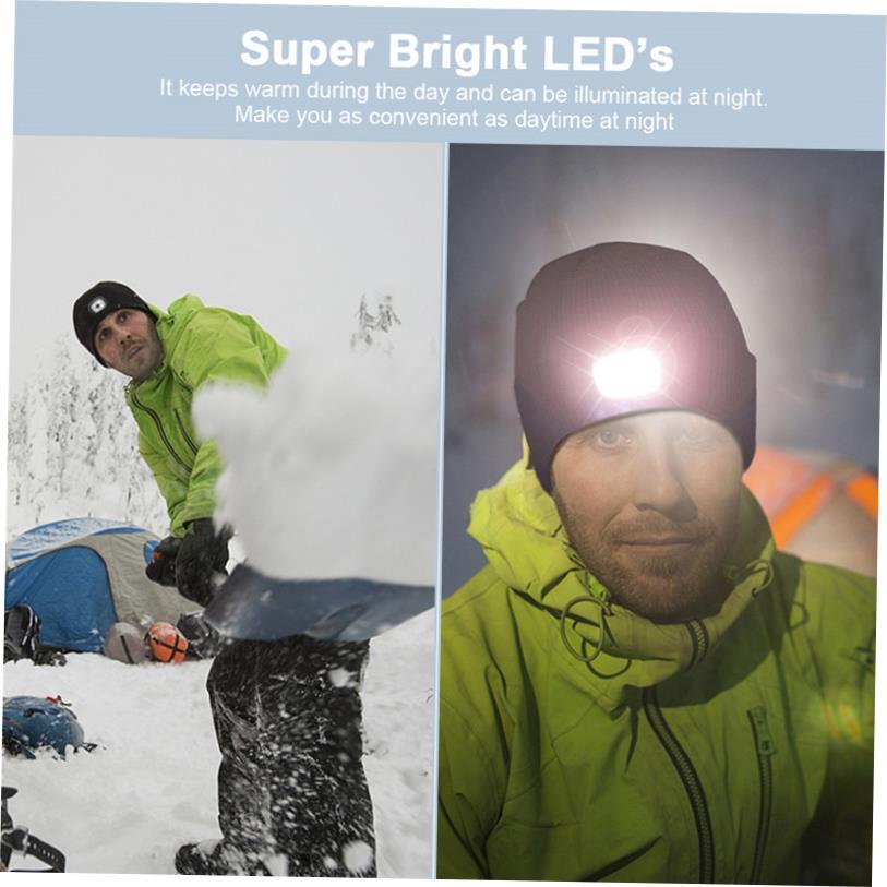 Hot Christmas Gifts adult Kids hat christmas LED decorations