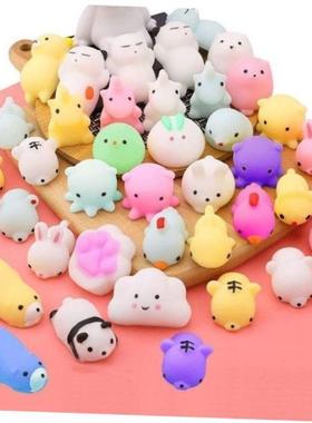 60 Pcs Squshes Moch Anma Squshy Toys f无品牌/or Kds Party