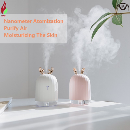 220ML Ultrasonic Air Humidifier Aroma Essential Oil Diffuser