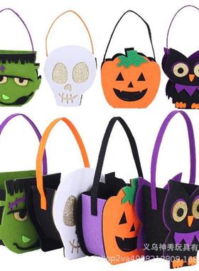 Halloween Ghost Festival Decoration Pumpkin Bag Handbag Cand