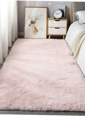 Carpet, bedroom bed blanket Nordic plush floor mat,cushion