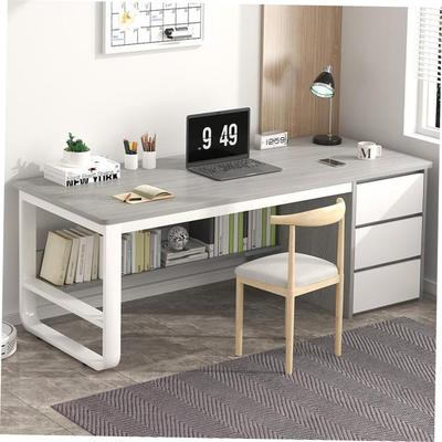 Computer office desk student study table chair combination