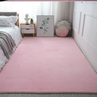 Fluffy Area Rugs for Bedroom Shaggy Floor Mat Carpet 地毯垫
