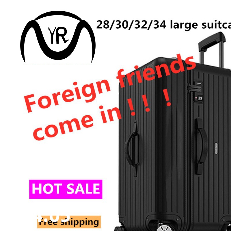 26/28/30/32/34 bigger luggage travel suitcase trolley bag