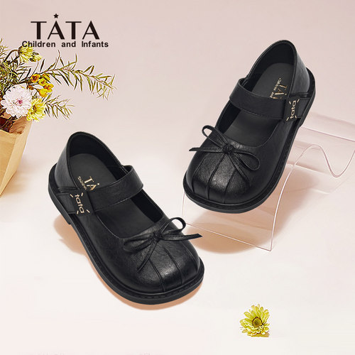 Tata童鞋女童鞋小皮鞋