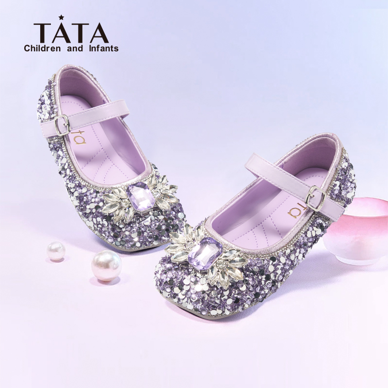 TATA他她旗舰店童鞋软底玛丽珍鞋