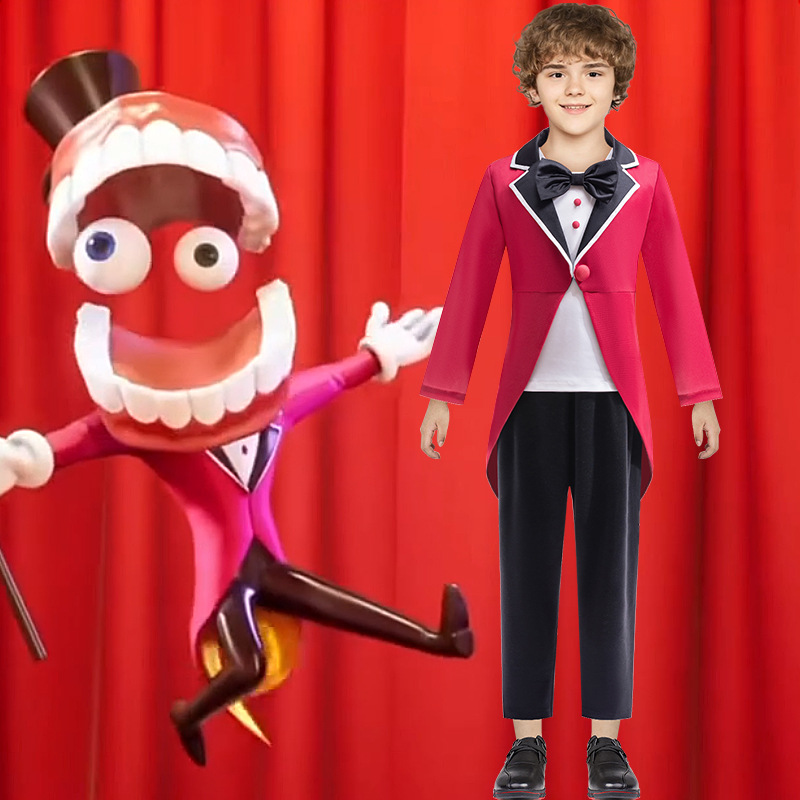 欧美爆款三件套礼服男女同款凯恩