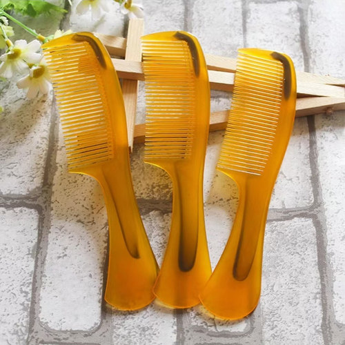 折不断耐用家用牛筋梳子防静电不掉齿男女美发梳子便携直发密齿梳