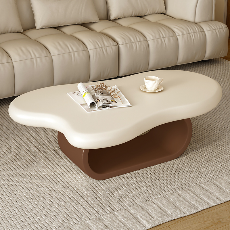 氛围感奶油配咖啡创意高级感茶台