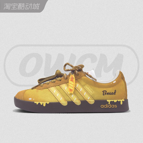 Adidas neo VL 奶酪法棍潮流时尚百搭低帮休闲板鞋男女鞋定制鞋