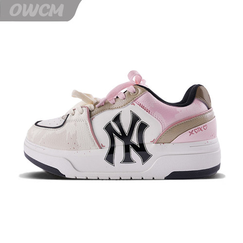 MLB Chunky Liner 爱情定格潮流时尚增高低帮休闲板鞋女子定制鞋