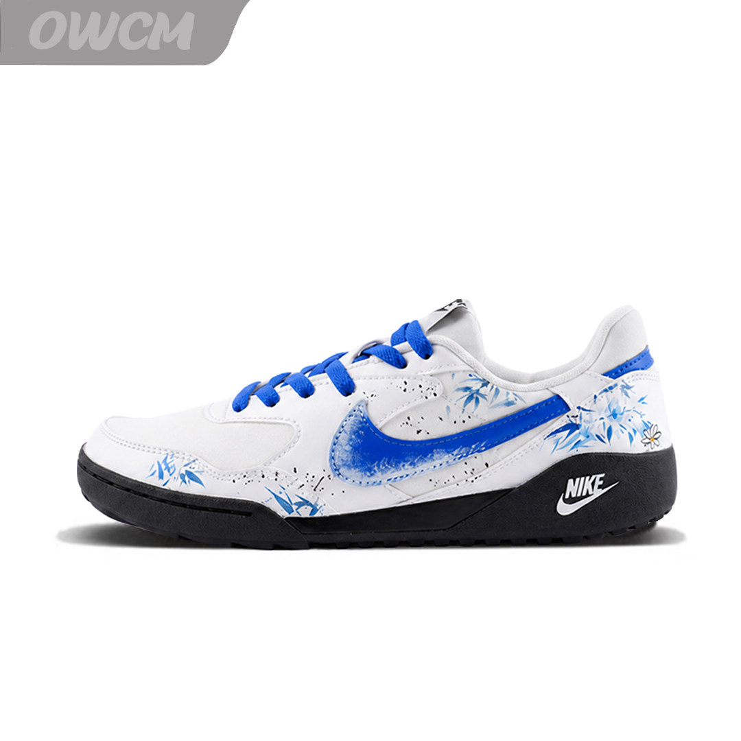 Nike Terra Manta 蓝墨竹风新中式水墨风运动休闲鞋男女鞋定制鞋