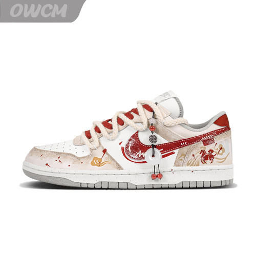 Nike Big Low 马年企划新中式国风百搭低帮休闲板鞋男女鞋定制鞋