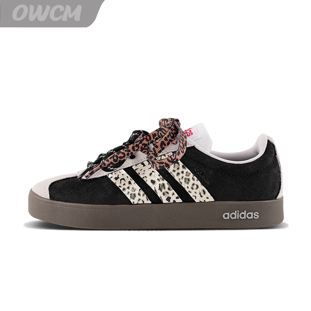 Adidas neo VL 小黑豹Y2k豹纹潮流时尚百搭休闲板鞋女子定制鞋