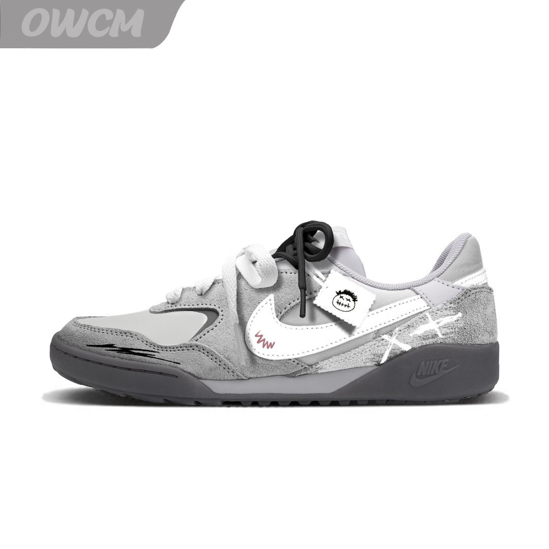 Nike Terra Manta莫兰迪灰美式街头复古潮流运动休闲鞋男子定制鞋
