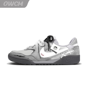 Nike Terra Manta莫兰迪灰美式街头复古潮流运动休闲鞋男子定制鞋