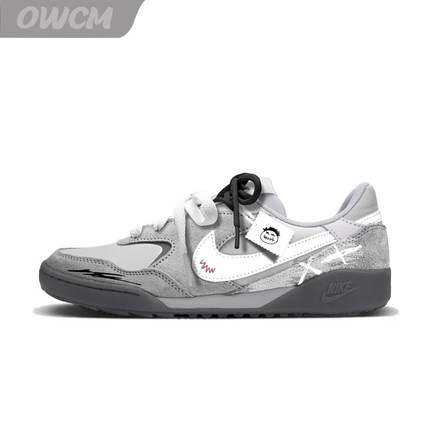 Nike Terra Manta莫兰迪灰美式街头复古潮流运动休闲鞋男子定制鞋