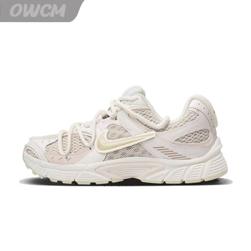 Nike V5 RNR 白霜奶油潮流极简学院风增高休闲跑步鞋女子定制鞋