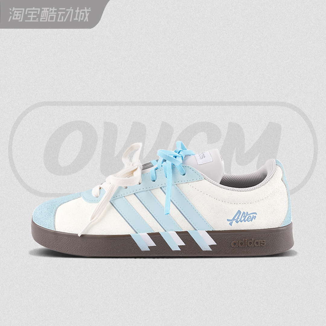 Adidas neo VL 海盐泡泡潮流时尚低帮百搭休闲板鞋男女鞋定制鞋
