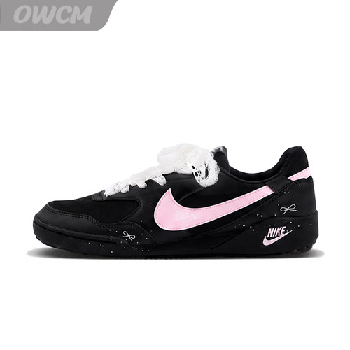 Nike Terra Manta 黑桃丝带甜酷风潮流时尚百搭休闲鞋女子定制鞋