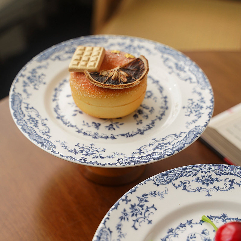 木质高脚盘甜品蛋糕盘香薰置物托盘家居摆件水果盘客厅家用高颜值,餐饮具,盘,淘宝优惠券,粉丝福利购,淘宝优惠卷