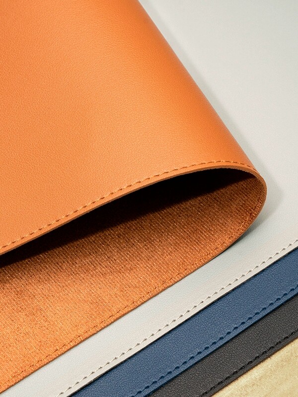 鼠标垫超大办公桌面笔记本电脑键盘皮革写字书桌垫大号简约高级感