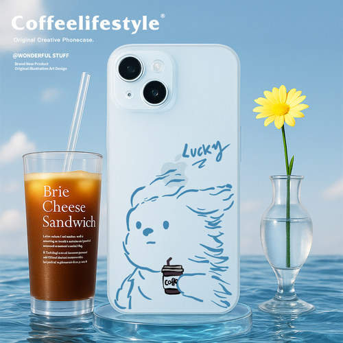 适用于苹果16系列超薄小狗壳