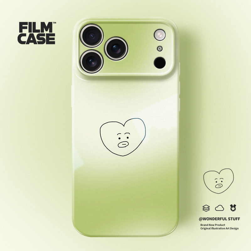 桔子猫适用苹果17promax菲林手机壳iphone17全包air软壳16plus高级感17pro卡通可爱13promax防摔14女款17创意