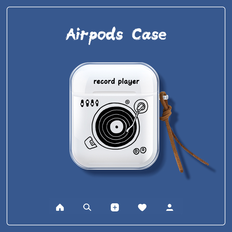 适用于苹果唱片透明耳机套