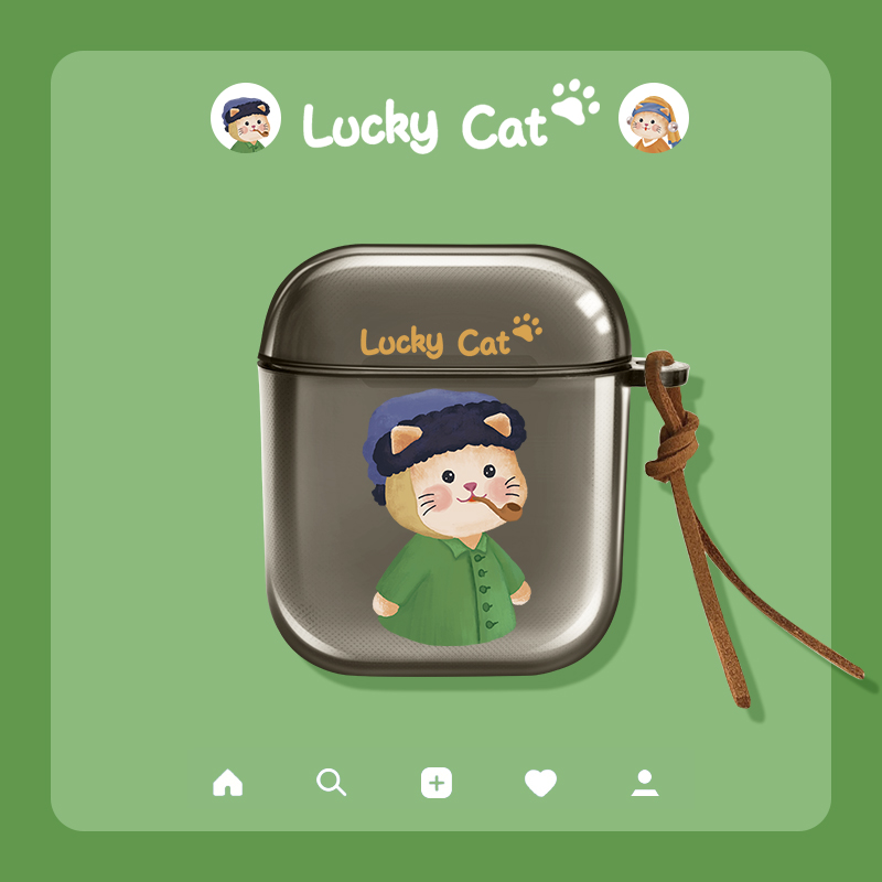 透明软壳耳机套桔子猫tpu苹果