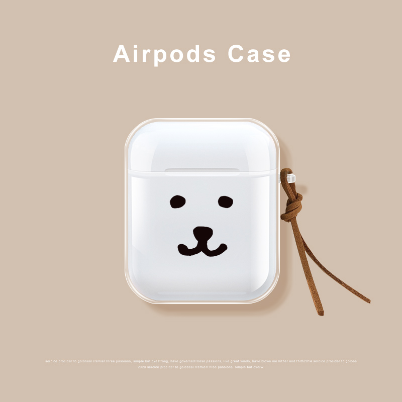 桔子猫适用airpods4保护套苹果1/2代耳机壳蓝牙airpodspro二代简约创意airpods3透明保护壳ipods4盒四代防摔
