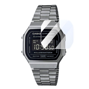 泰利蒙 适用卡西欧A168WGG手表膜A168W电子表屏幕保护膜CASIO全屏高清防爆软膜磨砂防指纹抗蓝光护眼贴膜