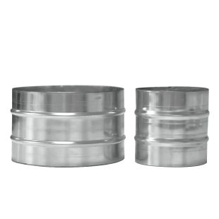 热销抽油烟机铝箔软管对接直通接头排风管排烟管内外接口连接延长