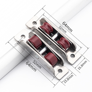 热销顶谷塑钢门窗滑轮8088型不锈钢尼龙滑轮推拉门推拉窗户移门滚