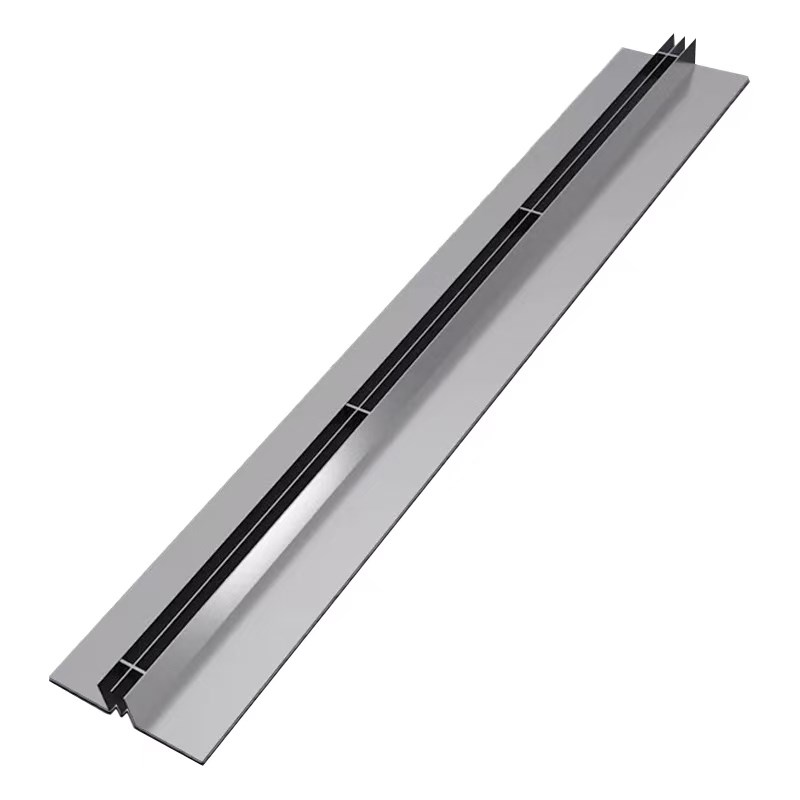 热销304不锈钢线性排水沟盖板直排弧形中侧缝隙式排水小地沟成品