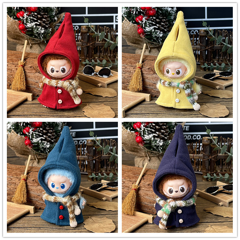 labubu四代衣服10cm拉布布