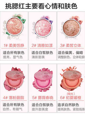 【专柜正品】玛丽黛佳新艺术彩粉腮红10g/YZS塑颜烘焙腮红