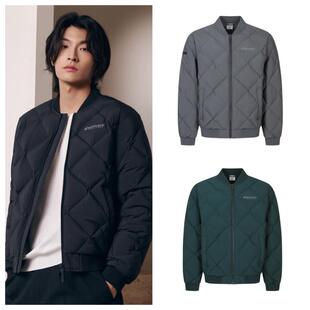 DISCOVERY韩国代购直邮25秋冬户外轻薄棒球领鸭绒羽绒服DMDJ79056