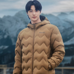 DISCOVERY韩国代购直邮25秋冬户外男士轻薄鹅绒羽绒服DMDJ83056