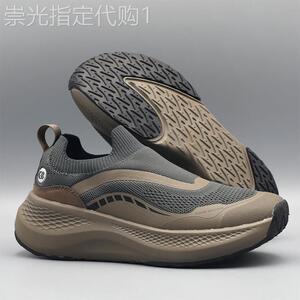 鞋子男鞋夏季网面透气2026新款一脚蹬软底弹力袜子鞋休闲运动布鞋