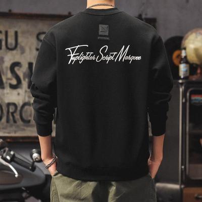 Madness Mdns Wruei美式覆古高级感痞帅重磅刺绣卫衣潮牌休闲上衣